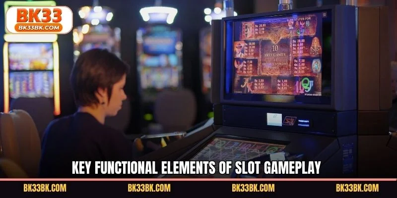 Key functional elements of slot gameplay