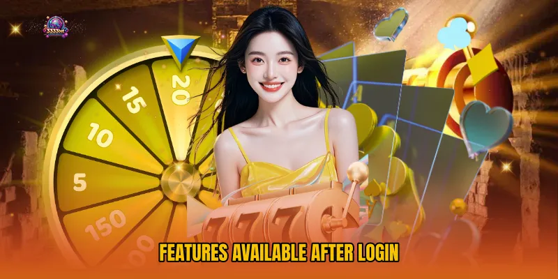 Features Available After Login