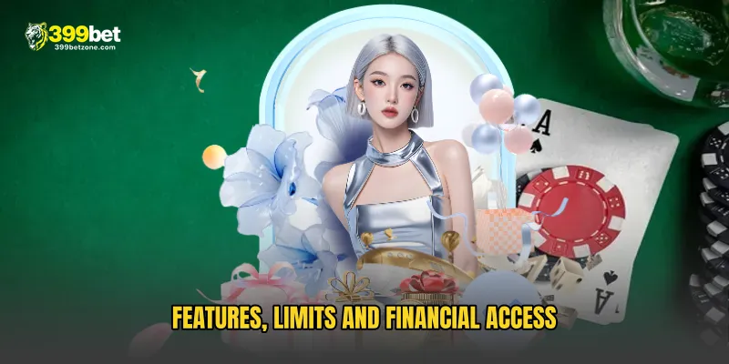 Features, Limits and Financial Access