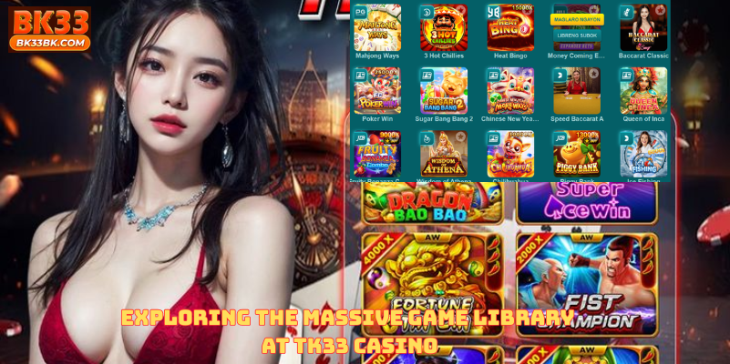Exploring the Massive Game Library at TK33 Casino